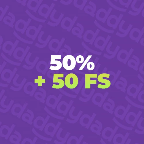 50 FS + 50% на 1й депозит 